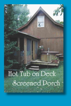 Brown County Indiana hot tub