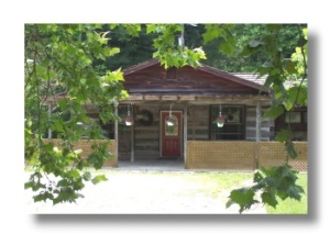 Brown County Indiana romantic log cabin